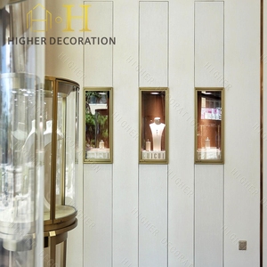 Vitrine à bijoux en verre élégante, meuble de <span class=keywords><strong>magasin</strong></span> de bijoux <span class=keywords><strong>vintage</strong></span> personnalisé, <span class=keywords><strong>comptoir</strong></span> de <span class=keywords><strong>magasin</strong></span> de bijoux en bois pour <span class=keywords><strong>magasin</strong></span> de bijoux - Product Image 5