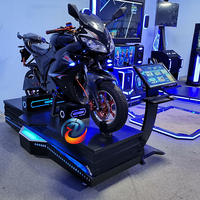 Simulateur de conduite de moto de course, Machine à jouer, moteur Vr
