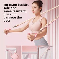 Banda de resistencia de polipropileno para yoga en casa, multifuncional, para apertura de hombros y belleza de espalda, con montaje en puerta, para dominadas y ejercicio elástico.