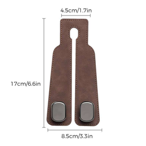 Double appui-tête Siège de voiture Cintre <span class=keywords><strong>en</strong></span> alliage de <span class=keywords><strong>zinc</strong></span> ABS Cintres pour sacs à main Manteau Parapluies Sacs d'épicerie Kit d'intérieur populaire - Product Image 5