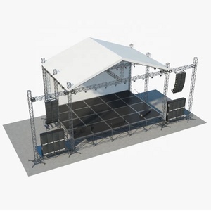 Factory Hot Sale F34 290x290mm Aluminum Display Truss Concert <b>Stage</b> Aluminum <b>Stage</b> <b>Platform</b> System Global Aluminium Truss - Product Image 4