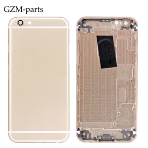 Gzm-Parts ฝาปิดแบตเตอรี่โทรศัพท์มือถือสำหรับ iPhone 6S ฝาหลัง