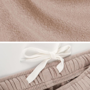 ชุดวอร์มใส่วิ่งสำหรับทั้งชายและหญิงชุดวอร์มผ้าคอตตอนผ้าฟลีซ100% พิมพ์ลายปักโลโก้ - Product Image 5