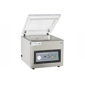 VM500TE Automatic Table Top Nitrogen Gas Flushing Single Chamber Fruit Fish Meat Food Vacuum Packing Machine