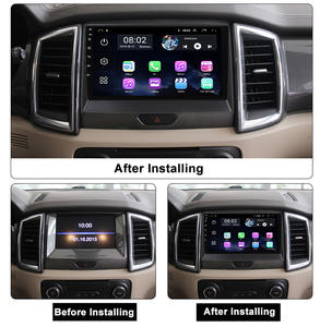 Écran tactile 9 pouces Wifi Bluetooth Carplay 2 Din Autoradio <span class=keywords><strong>Android</strong></span> Lecteur multimédia pour Ford Everest Ranger T7 2015 2016 2017 - Product Image 2