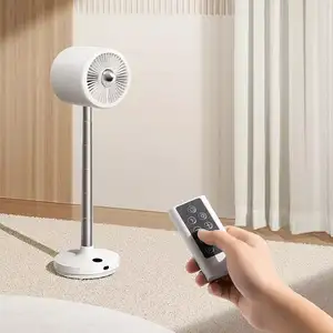 New Arrival Rechargeable Floor Standing Fans Wholesale Custom Outdoor Battery Electric Cooling Fan With Remote Control