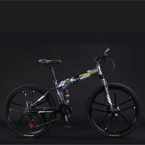 Vélo pliant avec roues en alliage de magnésium, vélo de montagne intégré en alliage, vélos pliants - Product Image 4