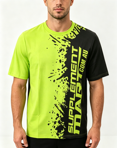 Wholesale Custom Solid Color Sublimation T-shirt Breathable Sports Wear Sublimation T-shirt for Men Made in Pakistan