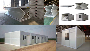 Maison préfabriquée, maison portable, mini-maison à <span class=keywords><strong>vendre</strong></span>, maisons conteneurs pliables - Product Image 5