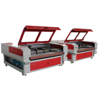 Máquina de Corte Láser CNC Automática de 4 Cabezales para Tejidos de la Industria Textil - MC 1610 Compatible con AI PLT para Metal, Madera y Goma