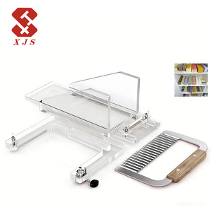 Ensemble complet d'outils <span class=keywords><strong>pour</strong></span> la fabrication de savon - Coupe-savon, couteau à fil et lame ondulée <span class=keywords><strong>pour</strong></span> la découpe de savon fait <span class=keywords><strong>maison</strong></span> - Product Image 1