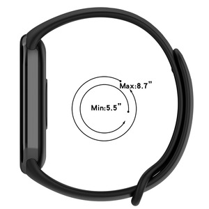 Bracelet en silicone coloré Tschick pour Xiaomi <span class=keywords><strong>Band</strong></span> 8 9 Bracelet montre intelligente Bracelet de remplacement pour <span class=keywords><strong>mi</strong></span> <span class=keywords><strong>band</strong></span> 8 9 Strap - Product Image 5