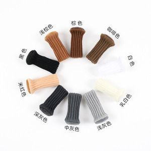 Alta Elastic malha cadeira perna protetores antiderrapante reutilizáveis No Scratch Noise móveis meias para pisos madeira móveis pés - Product Image 3