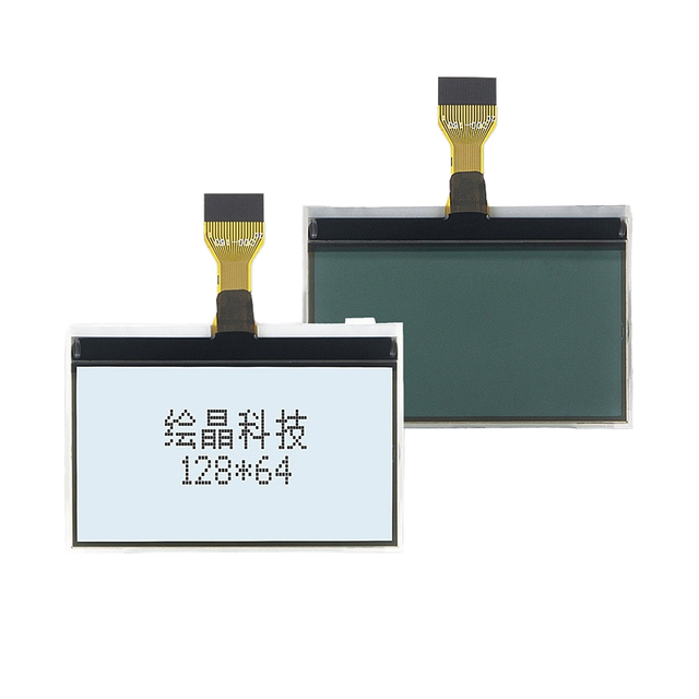 2.2 Inch LCD Display 128x64 Resolution FSTN Positive Mode AIP31567 IC Monochrome COG Dot-Matrix China