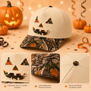 Casquette <span class=keywords><strong>de</strong></span> baseball Dymf Camo pour Halloween, en coton, ajustable, personnalisable, patchwork, vente en gros - Product Image 2