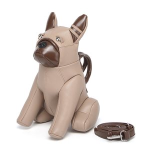 Sacs à main de <span class=keywords><strong>luxe</strong></span> fantaisie en forme de bouledogue français pour femmes, sac à bandoulière créatif en forme d'animal, sac à main bandoulière créatif, cadeau - Product Image 2