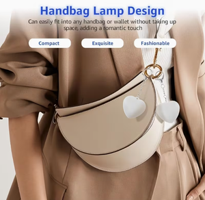 Portable Handbag Lamp Keychain <b>LED</b> Decorative <b>Light</b> Saddle Bag Pendant for Daily Use - Product Image 1