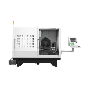 Machine à scier au fil diamanté sans fin HX1600C avec table de coupe rotative pour la découpe de cylindres d'isolation en graphite - Product Image 2