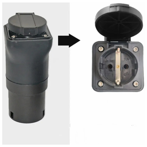 Adaptateur de <span class=keywords><strong>chargeur</strong></span> Type2 EV EVSE IEC62196 adaptateur de prise pour RV <span class=keywords><strong>camping</strong></span>-<span class=keywords><strong>car</strong></span> Scooter électrique prise de charge externe AC <span class=keywords><strong>220V</strong></span> - Product Image 5