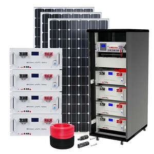 ระบบไฮบริดโซลาร์เซลล์ 5kW 10kW 15kW 20kW 50kW ระบบพลังงานแสงอาทิตย์แบบออฟกริด ชุดอุปกรณ์ครบชุด ระบบพลังงานแสงอาทิตย์สำหรับบ้าน - Product Image 4