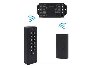 Sistema di controllo accessi <span class=keywords><strong>Wireless</strong></span> 125khz scheda di frequenza tastierino per interni controllo accessi intelligente lettore di schede RFID - Product Image 2