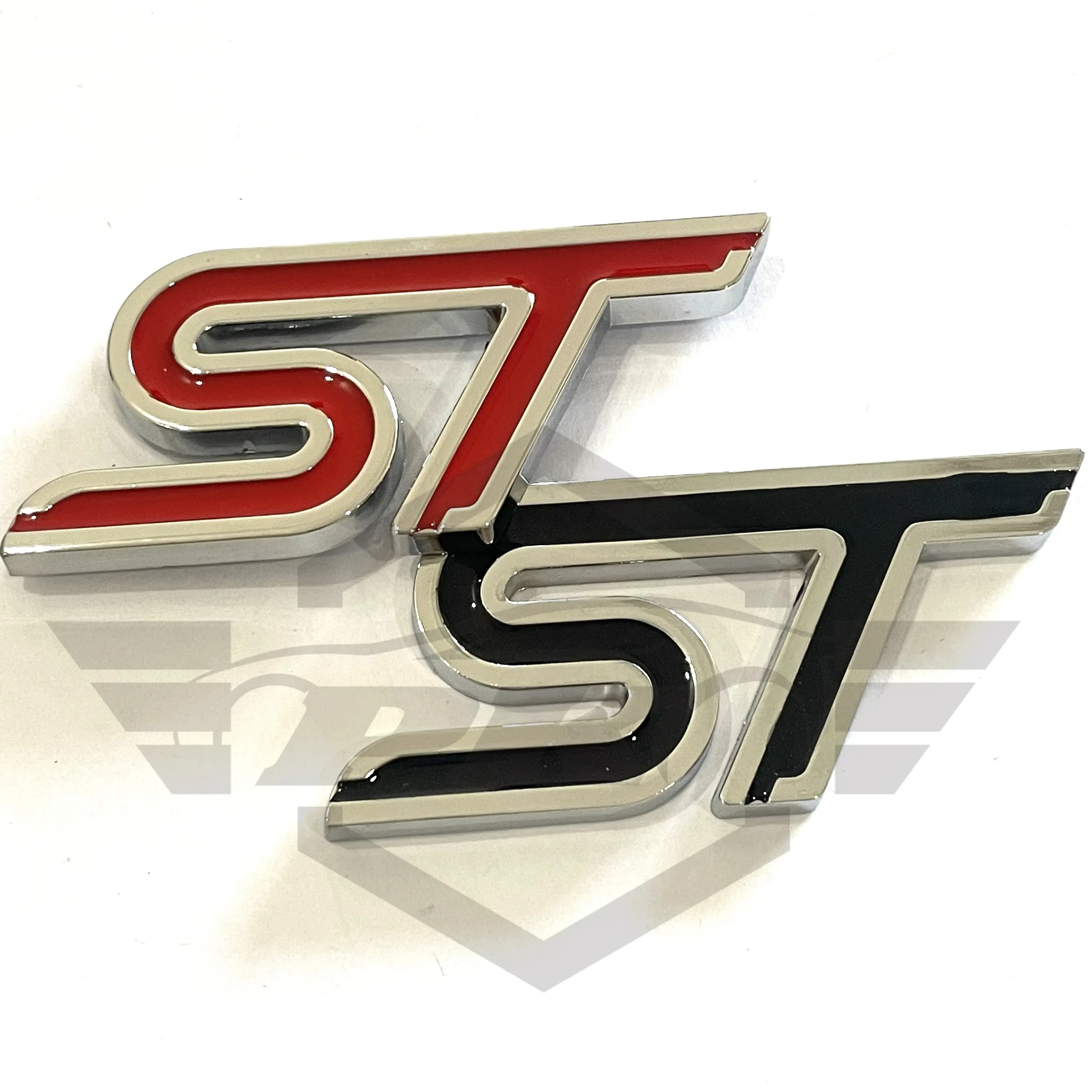 Car 3D Metal Body Rear Trunk ST Styling Emblem Badge Sticker For Ford Focus 1 2 3 4 Mondeo MK2 MK3 MK4 MK5 Mustang