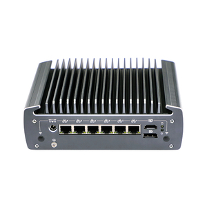 Système d'inférence IA Edge, ordinateur embarqué, processeur Core I3 <span class=keywords><strong>10110U</strong></span>, accélérateur IA Hailo-8, 16 Go de RAM, 1 To de SSD, PoE, RS232, RJ45 - Product Image 1