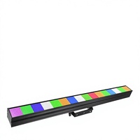 Matrice de lumière LED RGB 3-en-1 1296x0.3W IP65 DMX512 Stroboscope Flash en alliage d'aluminium CRI90 pour discothèques et bars