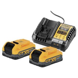 Chargeur de batterie DeWalt avec 2 batteries XR 18V 3.0Ah pour outils électriques - Product Image 1