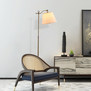 Hiện Đại Thiết Kế Tối Giản Đu Cánh Tay Có Thể Điều Chỉnh Đèn Sàn Với E27 LED Bóng Đèn Trắng Vải Đèn Bóng Đèn Cho Phòng Ngủ Chiếu Sáng - Product Image 5