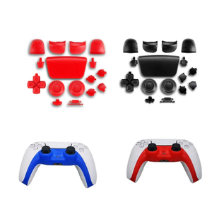 Conjunto de botão para reparo de ps5, conjunto de substituição com teclas abxy para controle de ps5, d-pad <span class=keywords><strong>r1</strong></span> <span class=keywords><strong>l1</strong></span> <span class=keywords><strong>r2</strong></span> - Product Image 5