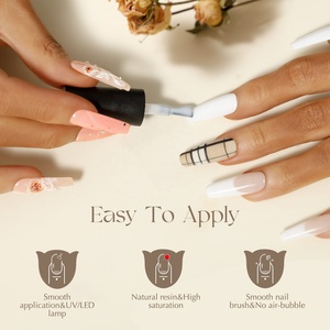 ROSALIND Professional Custom logo Vernis Semi Permanente <span class=keywords><strong>Cereza</strong></span> Mocha Marrón Caramelo Rojo Otoño Uv Esmaltes de Uñas en Gel Duraderos 15ml - Product Image 3