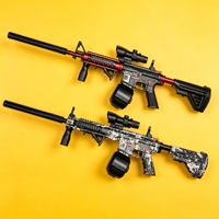 Pistola de Bolas M416 Electrónica de Plástico ABS para Exteriores, para Adultos Unisex