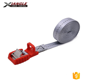 350kg1インチポリエステルステンレス鋼金属卸売カムバックルタイダウンカーゴラッシングストラップ、プラスチックカバー付き - Product Image 3