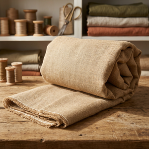 Hessain Netzgewebe-Rollenware in Quadratischen Bällen, 100% Jute, 3-10 Unzen, Einfache Taschenform, GSM-Technik, Artikel-DOC - Product Image 1