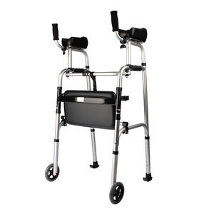 Canne sous les bras en aluminium réglable médicale confortable canne pour personnes âgées handicapées - Product Image 6