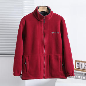 Blouson Bomber Homme Doublé <span class=keywords><strong>Polaire</strong></span> Épais et Résistant au Froid avec Motif Cœur, Col Montant, Chaud pour l'Hiver, Style Urbain - Product Image 6