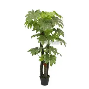 人工植物新しいファッション蘭屋外花盆栽高品質の木緑の植物室内装飾人工植物