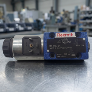 Vanne solénoïde Rexroth 4WE6D62/EG24N9K4 quatre voies 350 bars commande hydraulique - Product Image 3