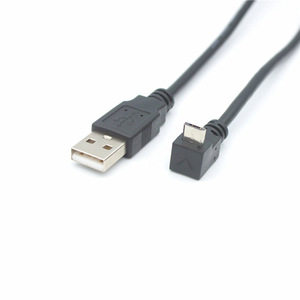 Cable de datos Sw Micro Usb de 0,25, 0,5, 1, 1,5 metros, curvado a 90 grados para teléfonos Android, cable de cobre de carga rápida - Product Image 2