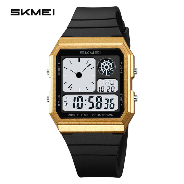 Skmei 2347 Luxury Personalised Men Digital Watch Low Price PU Strap Water Resist Multifunction Character Sports Wrist Watch