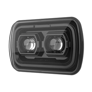 Chất lượng cao 75 wát <span class=keywords><strong>LED</strong></span> ánh sáng 5x7inch Đèn pha <span class=keywords><strong>Led</strong></span> vuông ánh sáng xe tải đèn pha thay thế cho Jeep 7x6 <span class=keywords><strong>Led</strong></span> Vuông đèn pha - Product Image 2