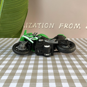 Voiture à friction pour enfant, modèle <span class=keywords><strong>de</strong></span> moto <span class=keywords><strong>de</strong></span> simulation, jouet à assembler soi-même avec lumières - Product Image 4
