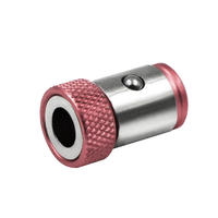 Anneau magnétique en acier multifonction de 6,35 mm, aimant puissant pour embout de tournevis et embout de perceuse électrique, outil de fixation de vis