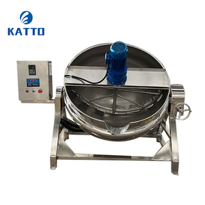 Equipo <span class=keywords><strong>de</strong></span> cocina Curry lentejas hervidor con camisa 300L 400l 500L - Product Image 6