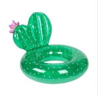 Logo personnalisé/taille piscine à feuilles tropicales flottant fête d'été anneaux de natation gonflables cercle piscine flotteur Tube anneau pour adultes enfants
