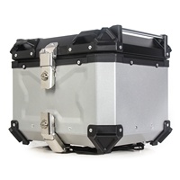 Top Case Moto à Déverrouillage Rapide, Boîtes Arrière Étanches 28L/36L/45L/55L/65L, Coffre en Aluminium pour Moto, Boîte Arrière