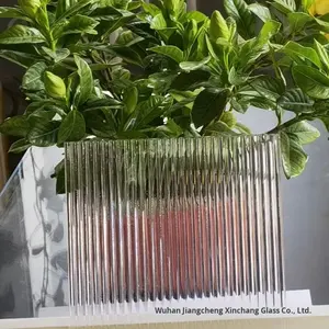 زجاج مصفح صناعي مستمر مسطح بقلب فضي متموج صغير 5 مم - Product Image 3