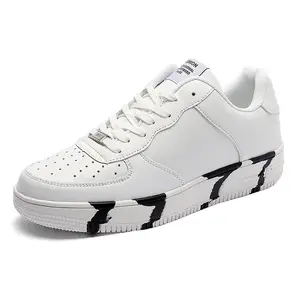 Sepatu desainer Fashion untuk pria baru putih lainnya trendi Sneakers lari basket berjalan gaya kasual sepatu pria