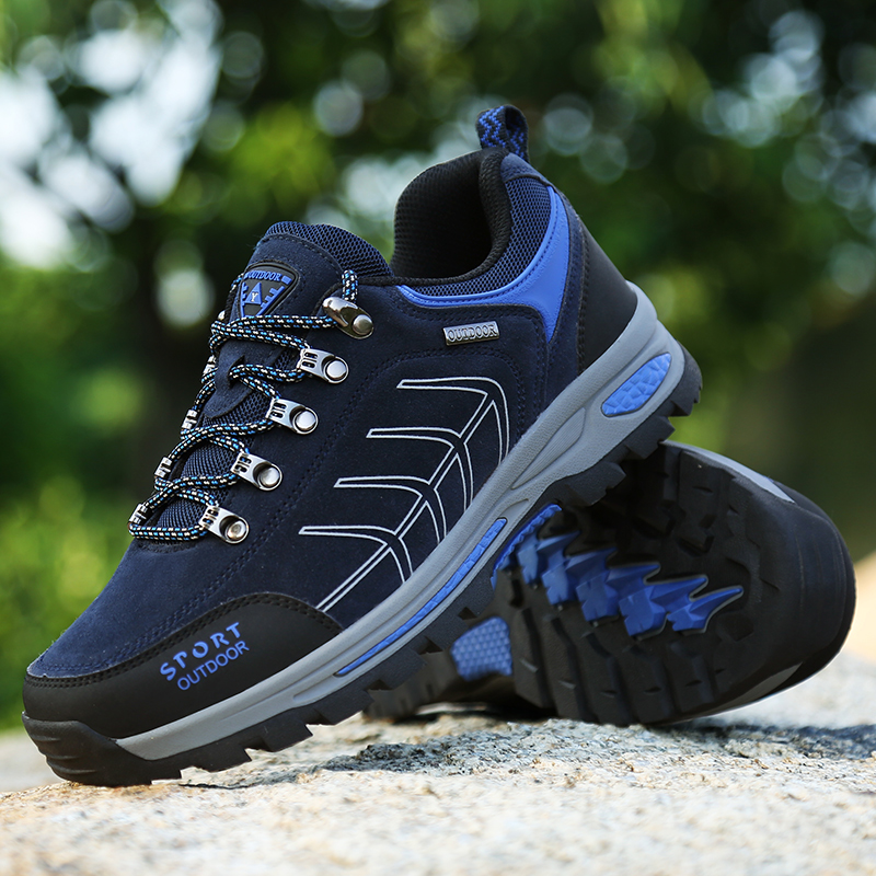 Мужская Уличная обувь из коровьей замши высокого качества